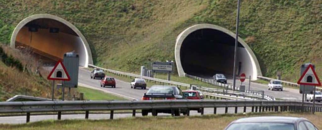 Southwick Tunnel in UK