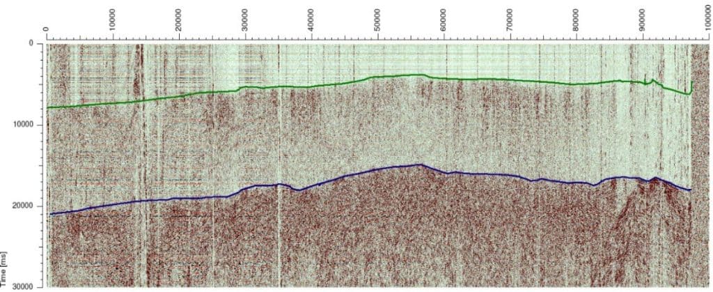 Image of earthquake activity