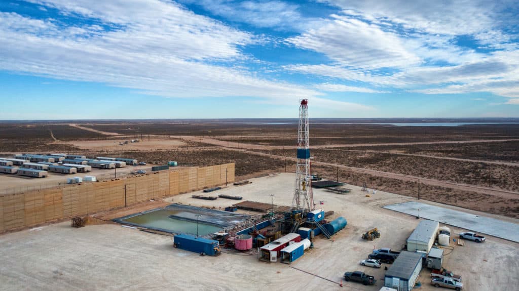 Frac Spread in West Texas