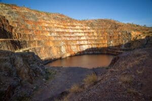 Abandoned uranium quarry mine in Queensland, Australia